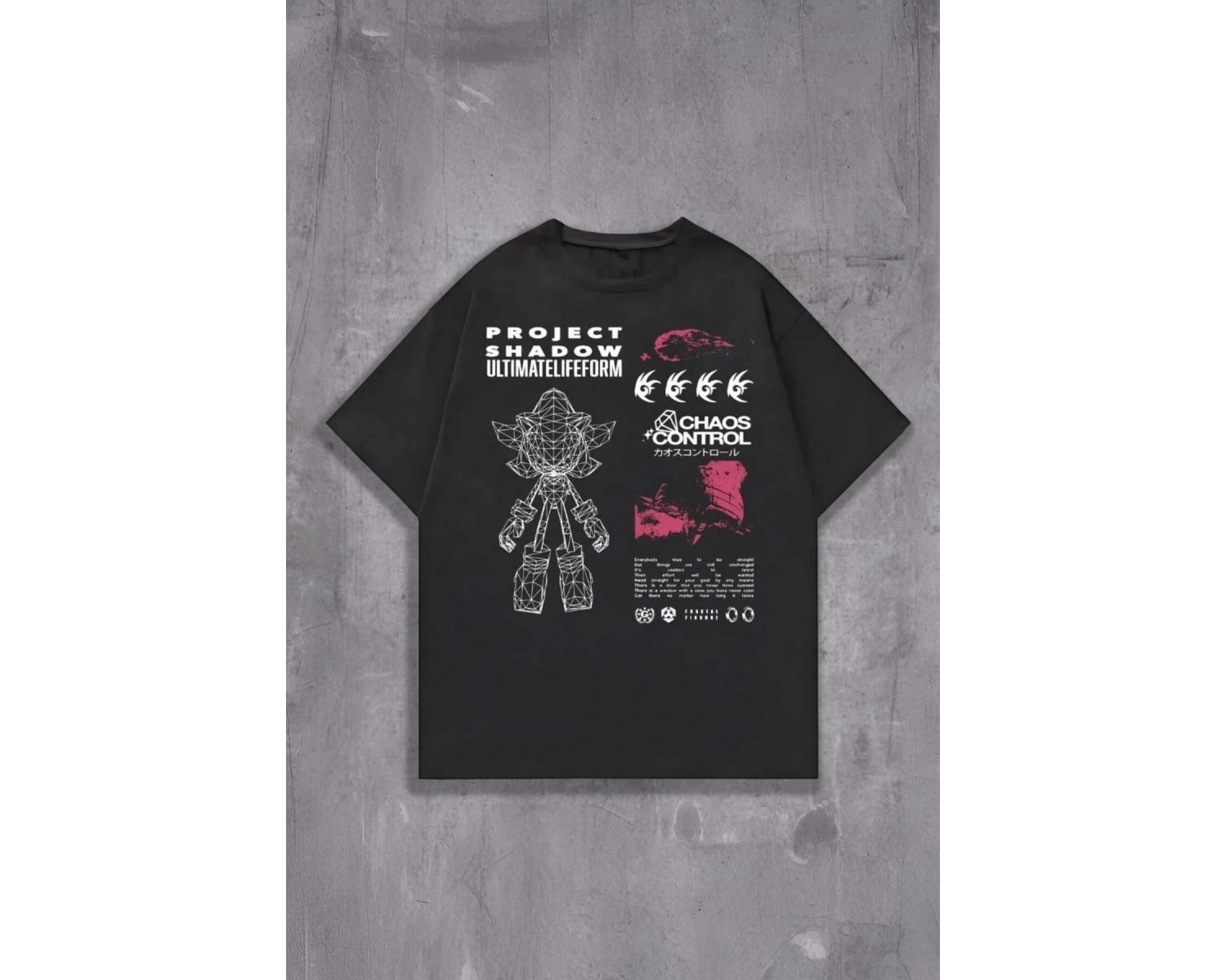 Siyah Sonic Ultimate Life Form Unisex