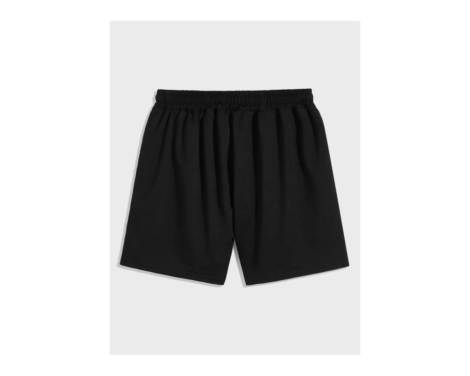 Siyah Şort KOD Trend EMRG Erkek Ejderha Baskılı