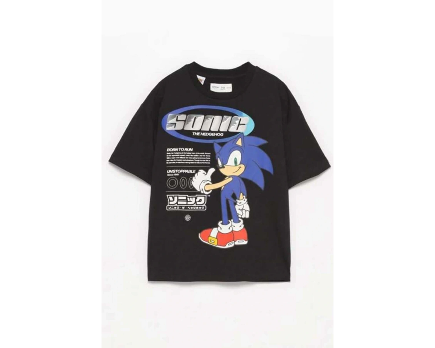 Siyah Super Sonic Unstoppable Unisex