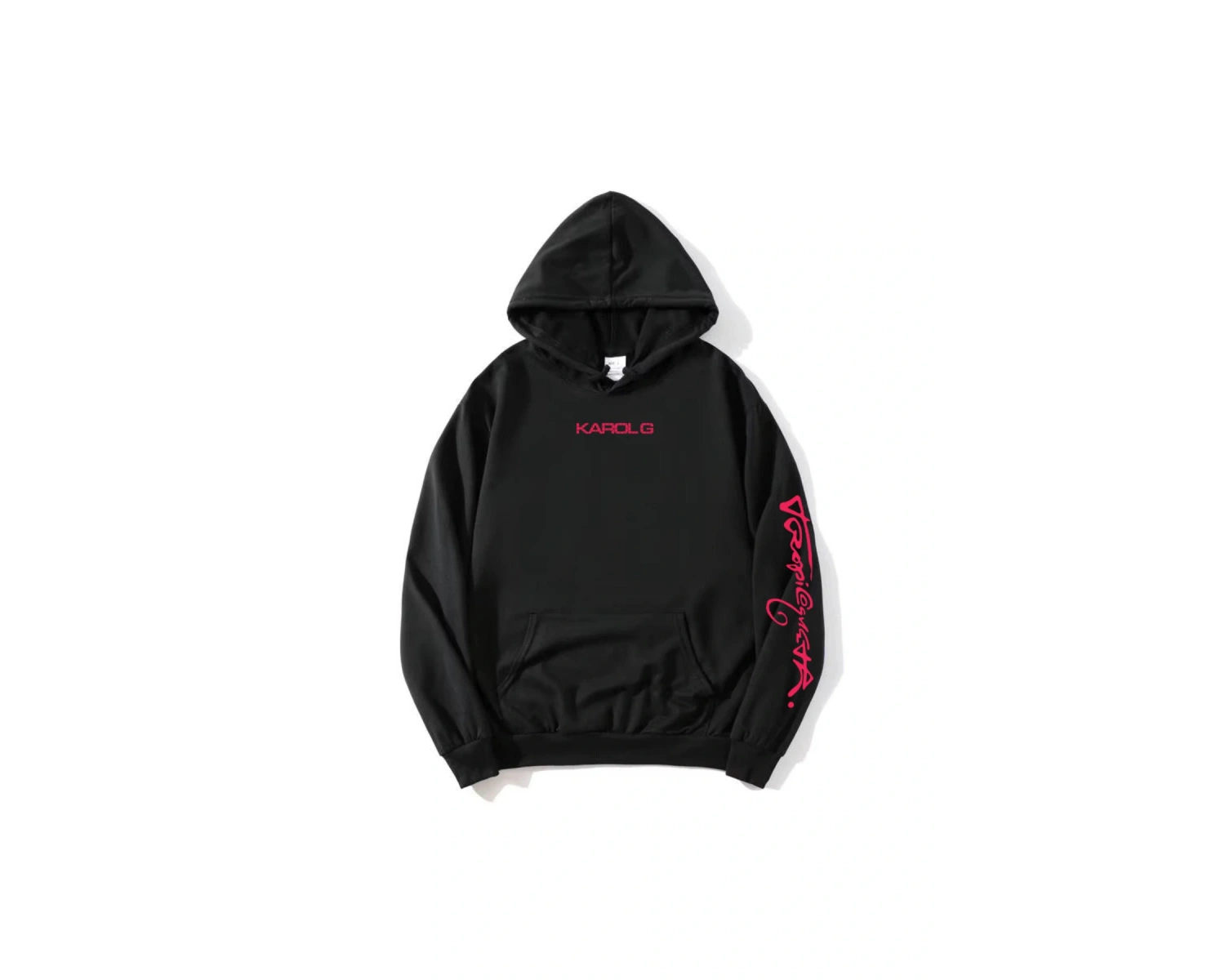 Siyah Tropicoqueta Hoodie KAROL G Albümü u Pola