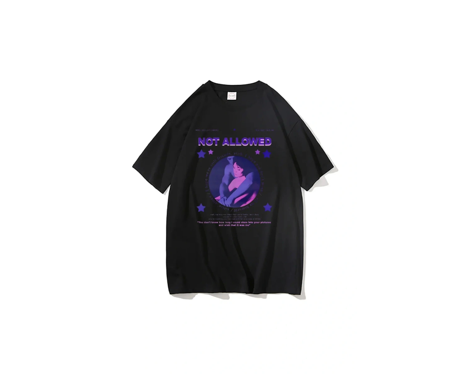 Siyah TV Tshirt Unisex Fransız Çıkış Albümü Hediye Indie Müzik Fan Tee Severler Rock Ba