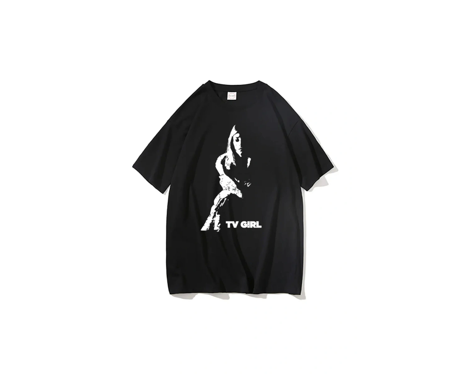 Siyah TV Tshirt Unisex Fransız Çıkış Albümü Hediye Indie Müzik Fan Tee Severler Rock Ba