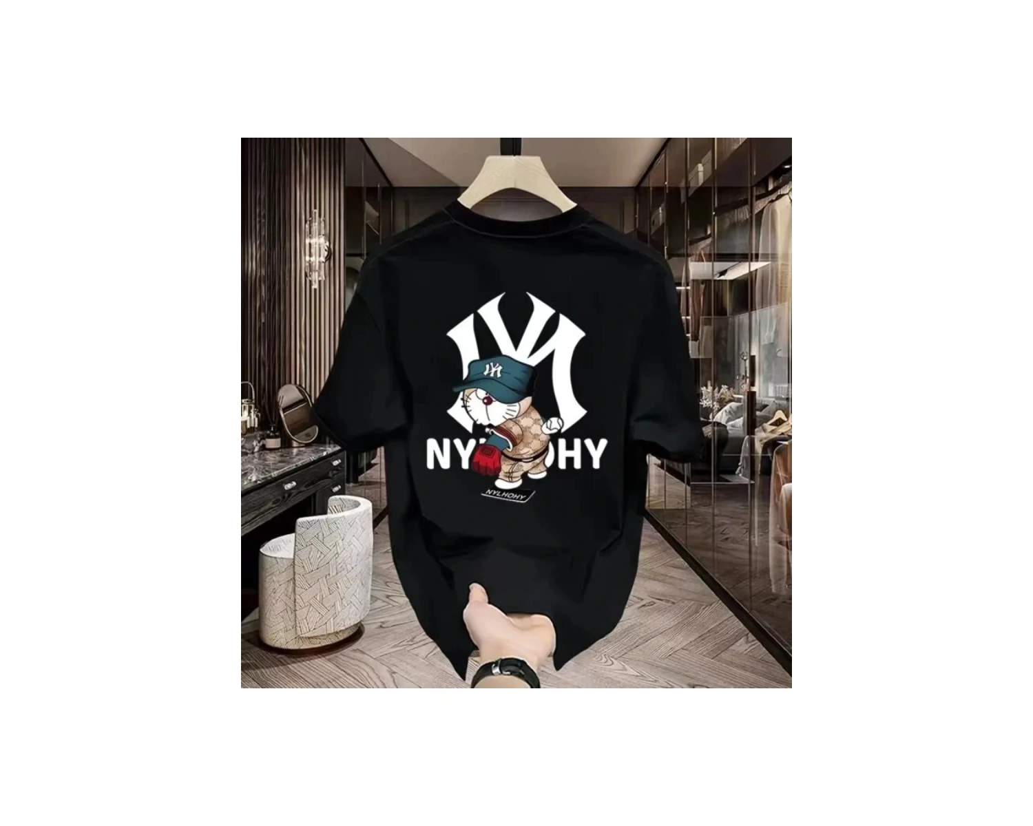 Siyah Yaz sı Yeni Baskılı ve High-end Baskılı Bol