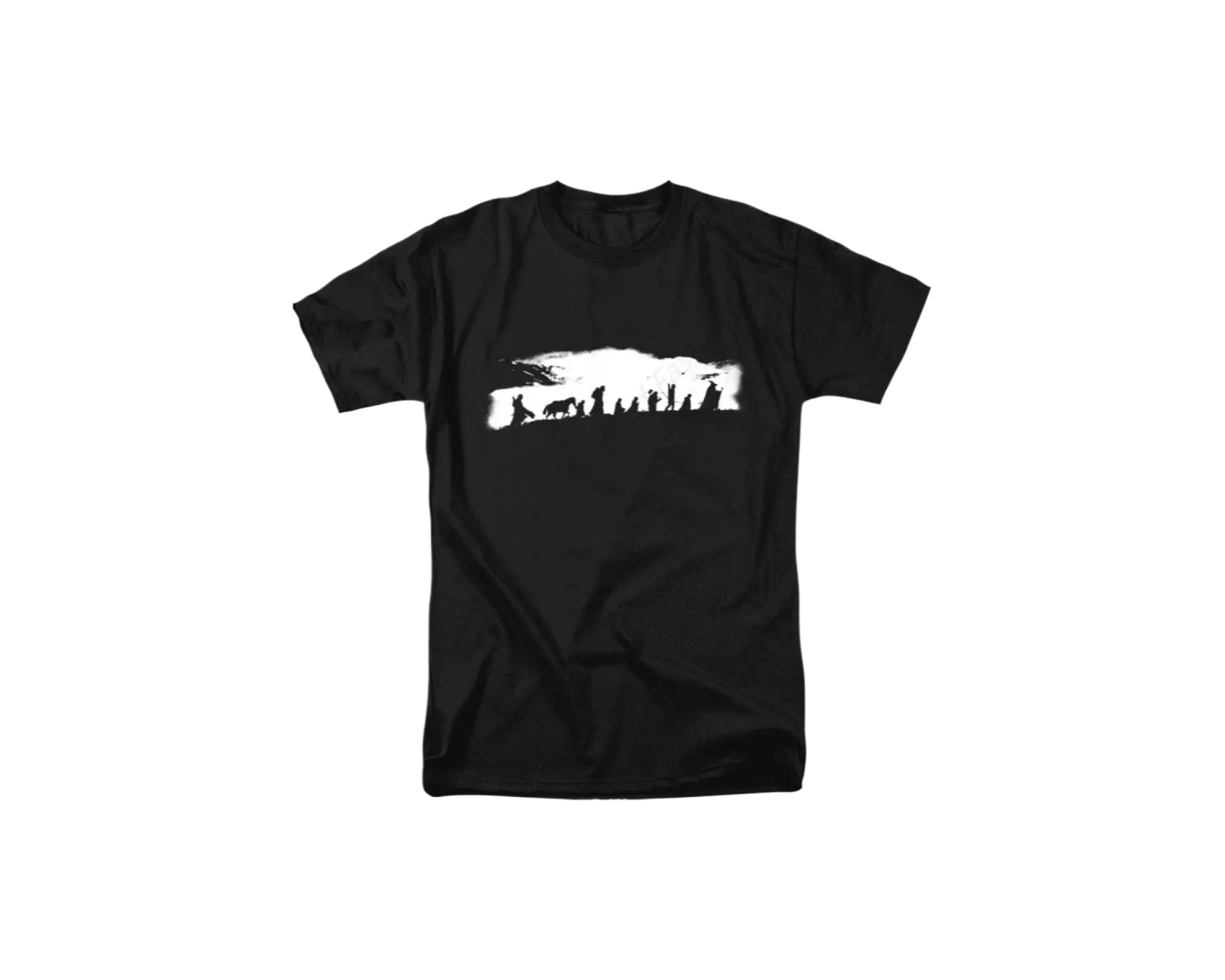 Siyah Yüzüklerin Efendisi Kardeşlikk Yaz Streetwear Estetik Giysi