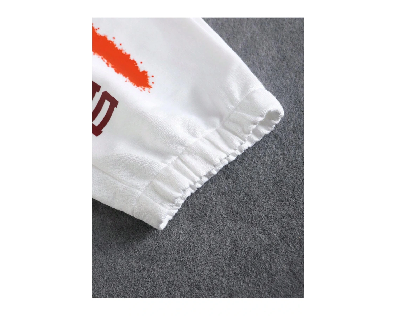 Skull  Letter Graphic Drawstring Waist Eşofman Altı