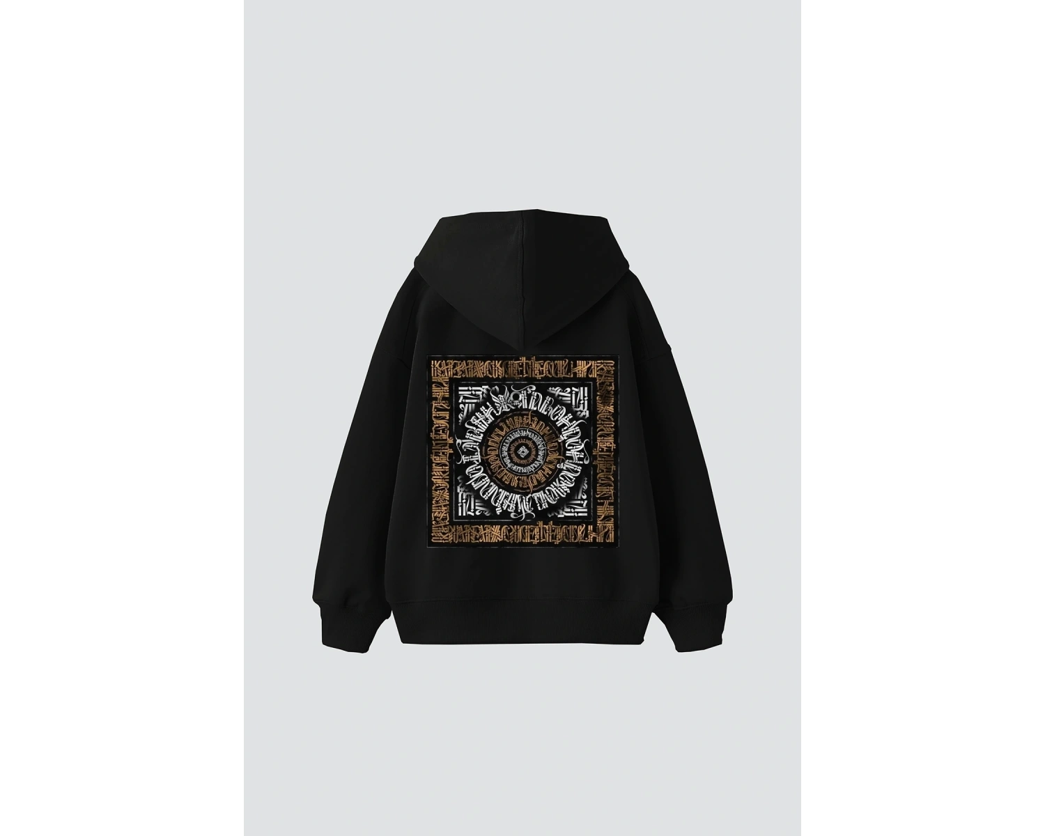 Skull Man Smoke Baskılı Oversize Unisex Premium Beyaz