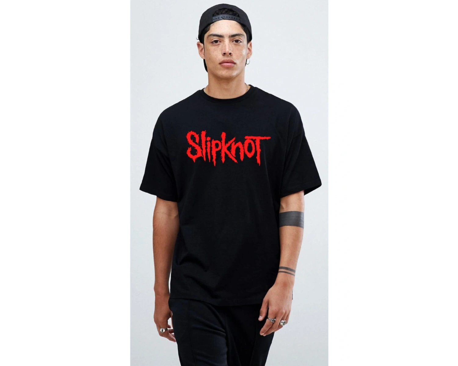 Slipknot Stars Oversize Unisex Tişört