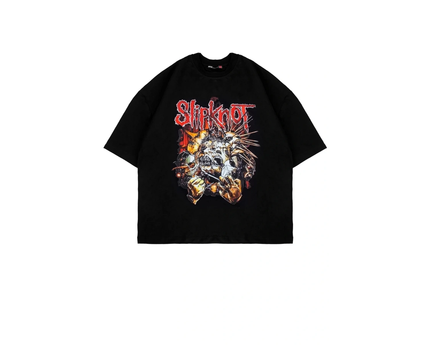 Slipknot Zombie Baskılı Siyah Oversize Unisex