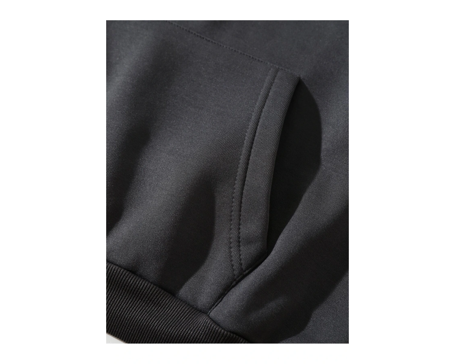 Slogan And Butterfly Print Drawstring Kangaroo Pocket Hoodie Gri