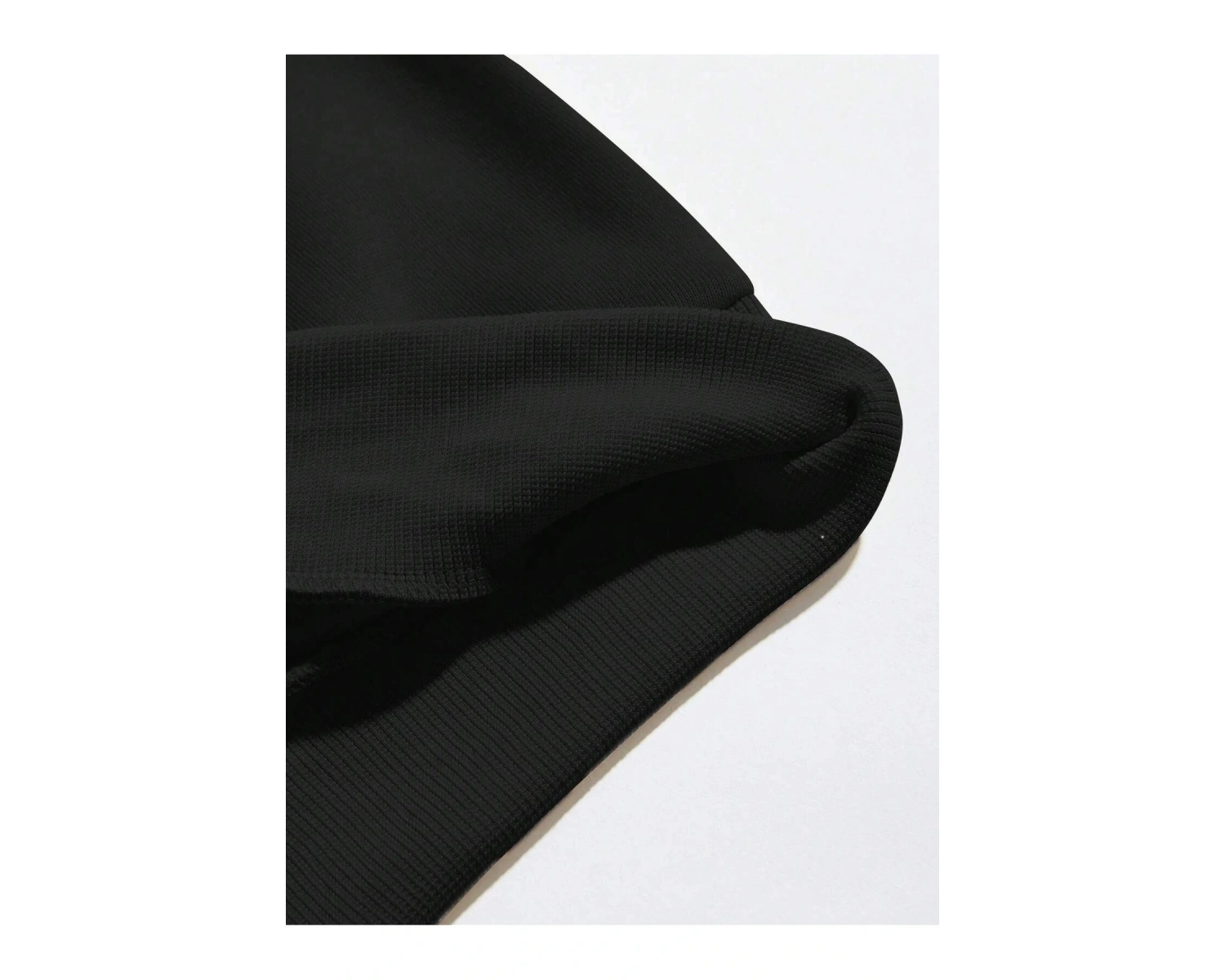 Slogan & Butterfly Print Pullover Siyah