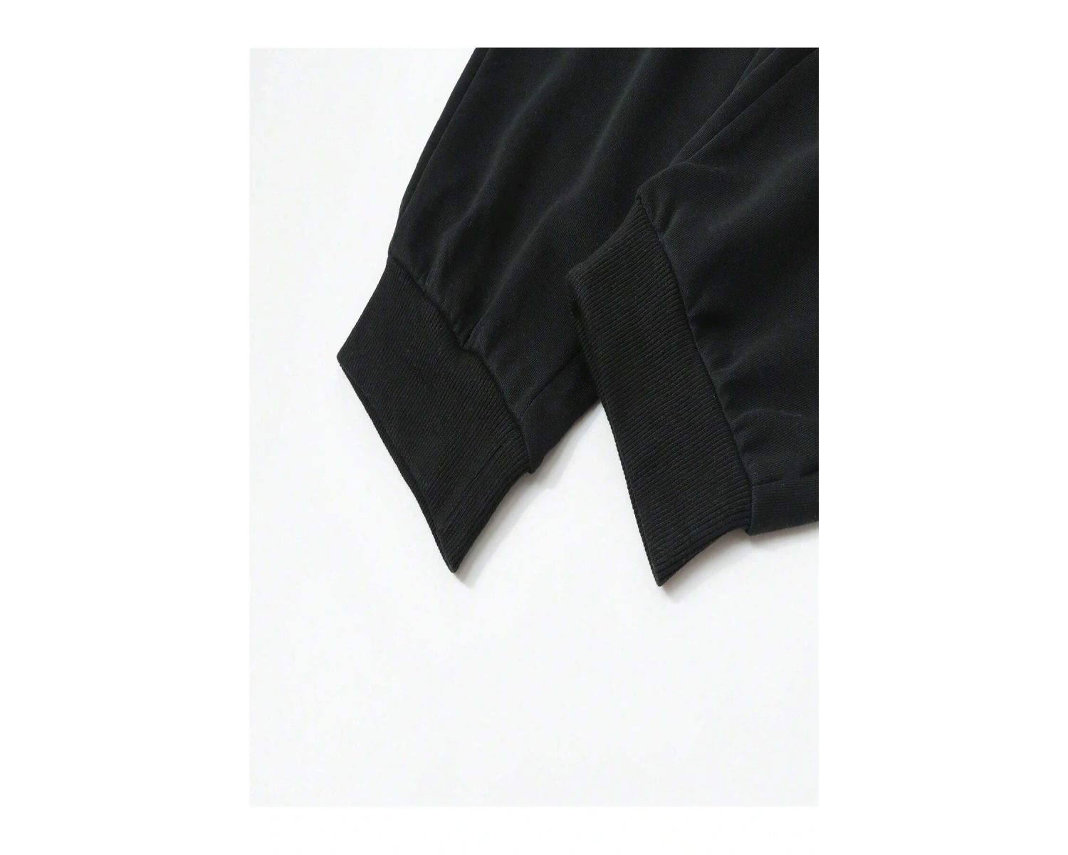 Slogan & Cartoon Graphic Drawstring Waist Eşofman Altı