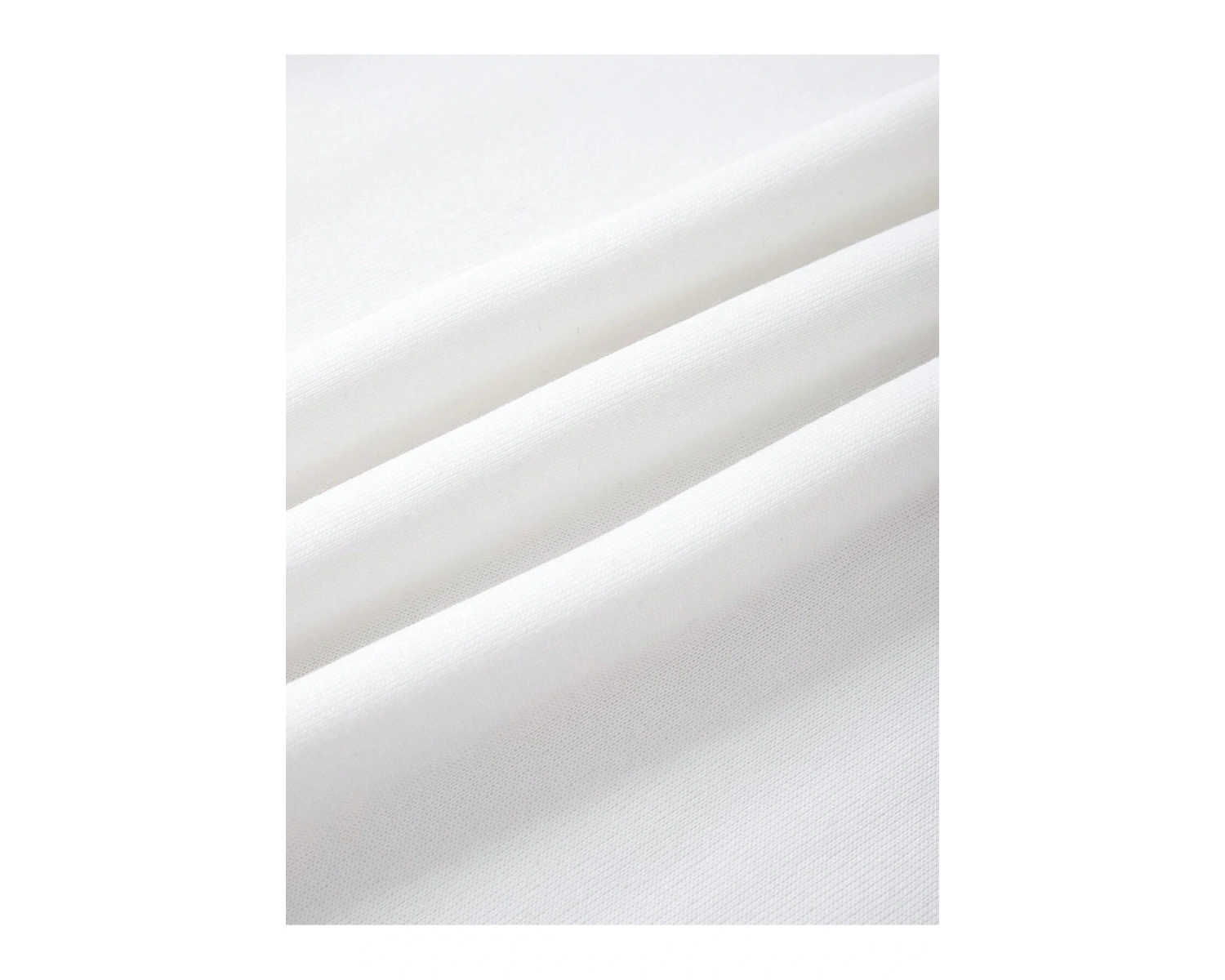 Slogan Grafikli Kanguru Cepli Büzgülü Kapüşonlu Üst Beyaz