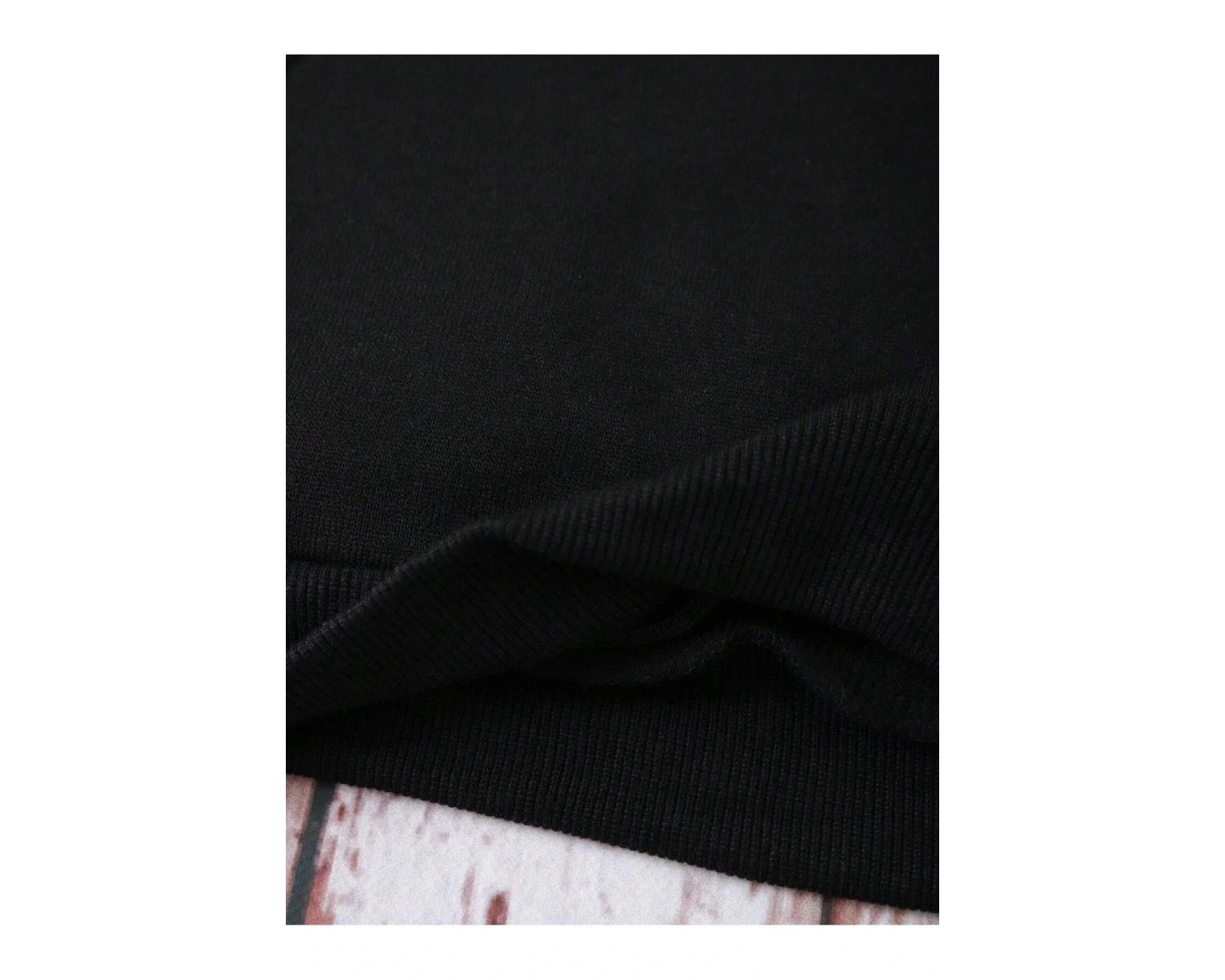 Slogan Grafikli Kanguru Cepli Büzgülü Kapüşonlu Üst Beyaz