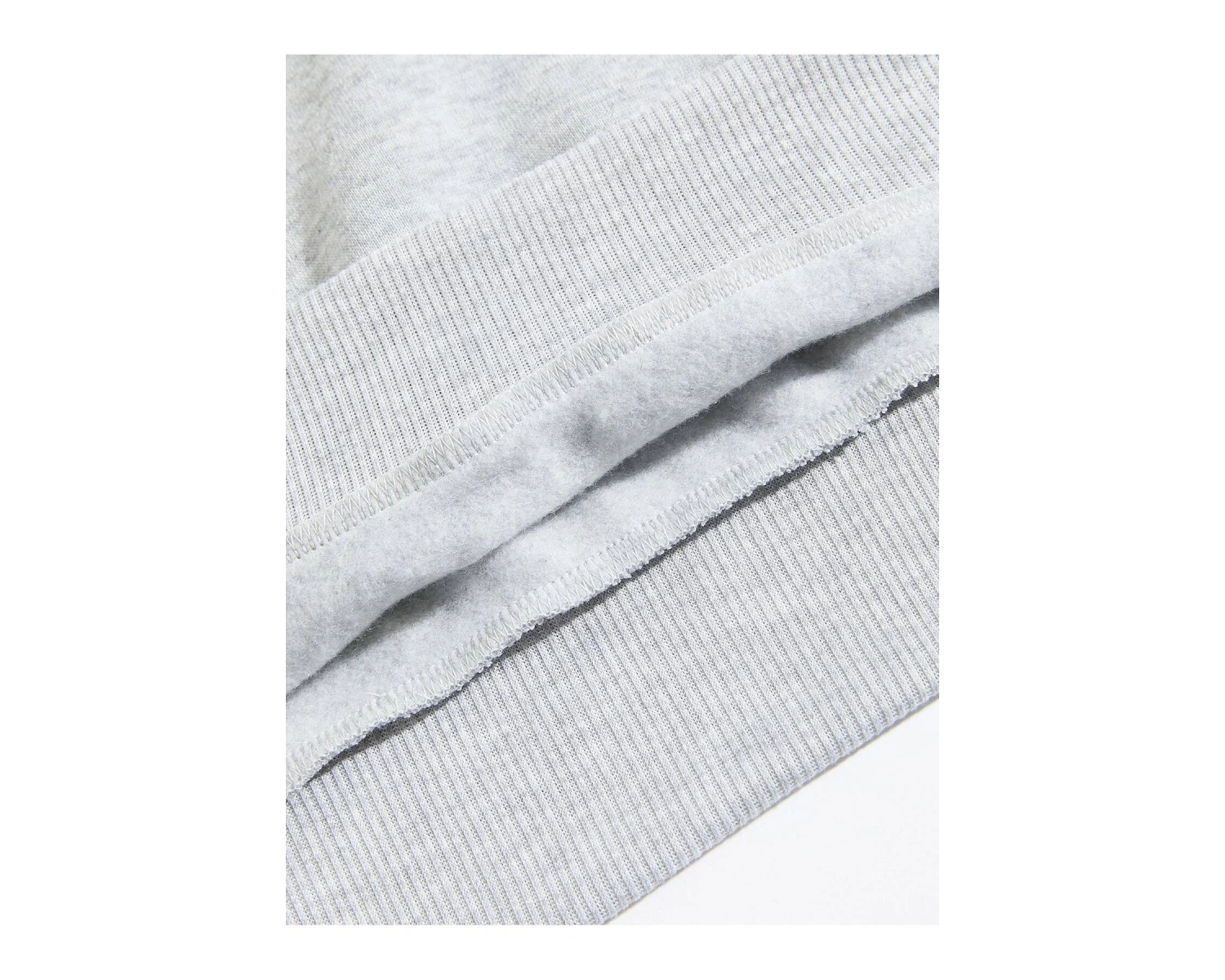 Slogan Grafikli Sweat Gri