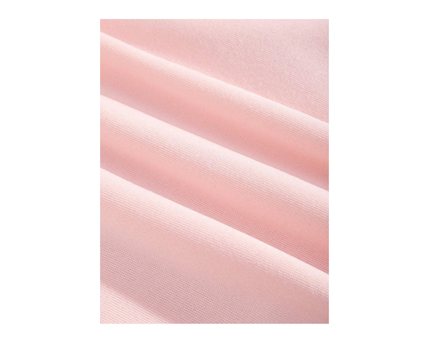 Slogan Graphic Kangaroo Pocket Drawstring Hoodie Pembe