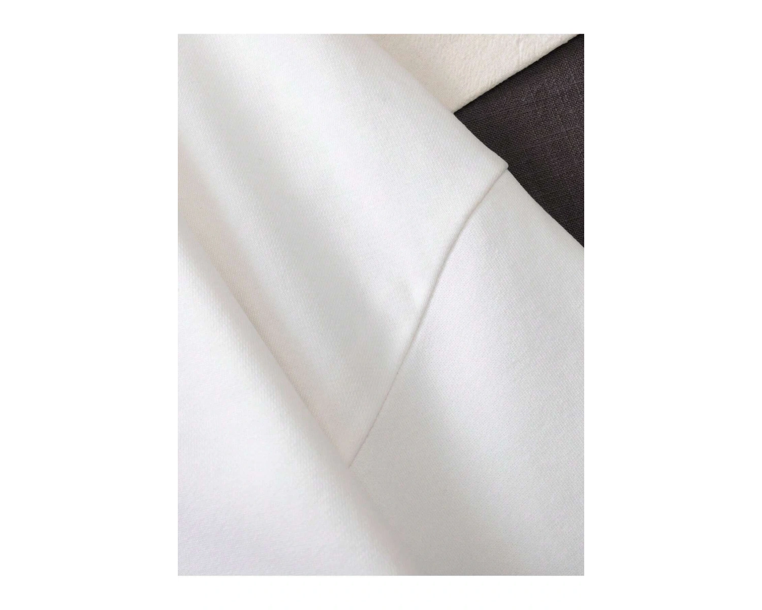 Slogan Graphic Sweatshirt Beyaz