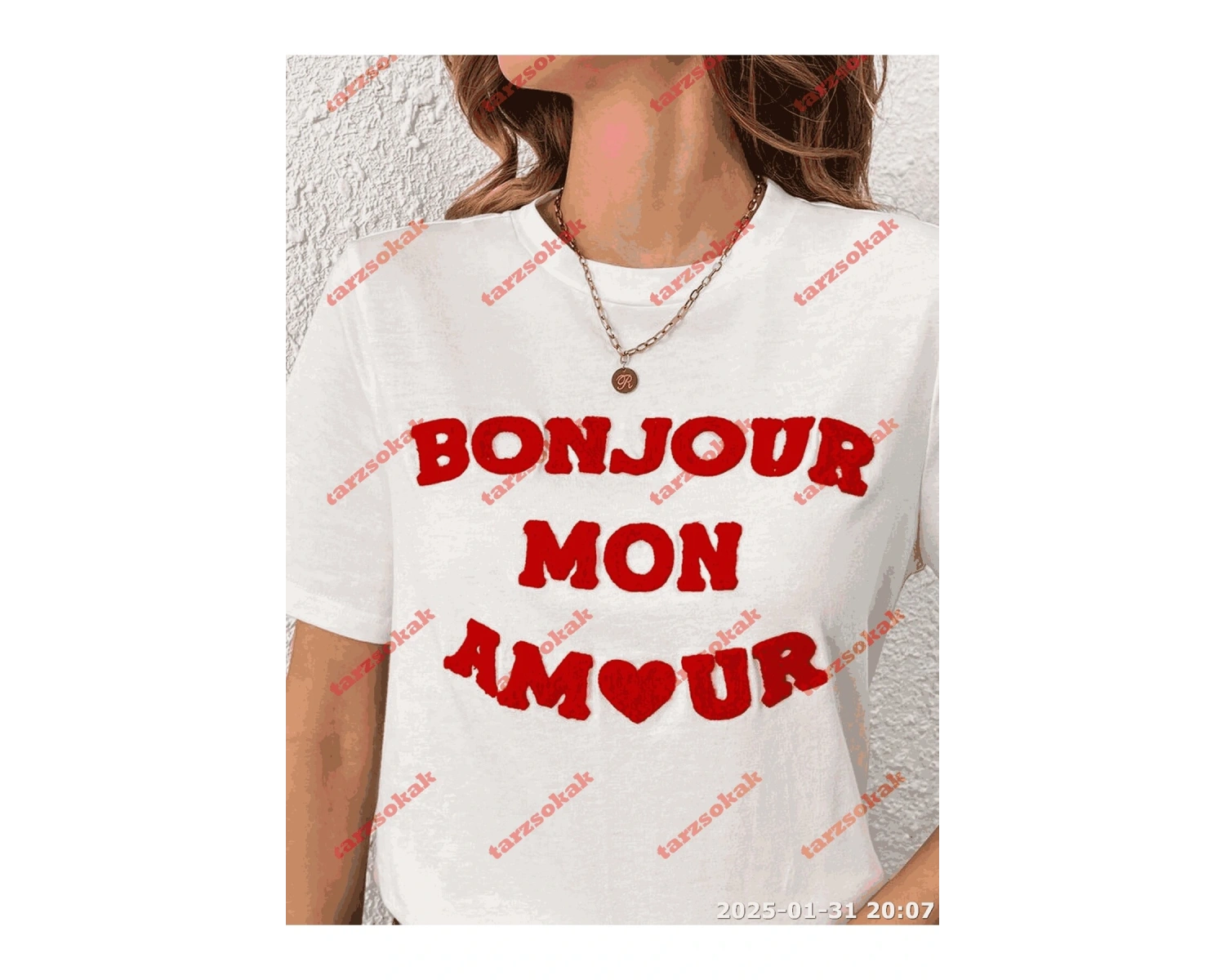 Slogan Unisex Yazılı Oversize Tshirt TWGWBR16