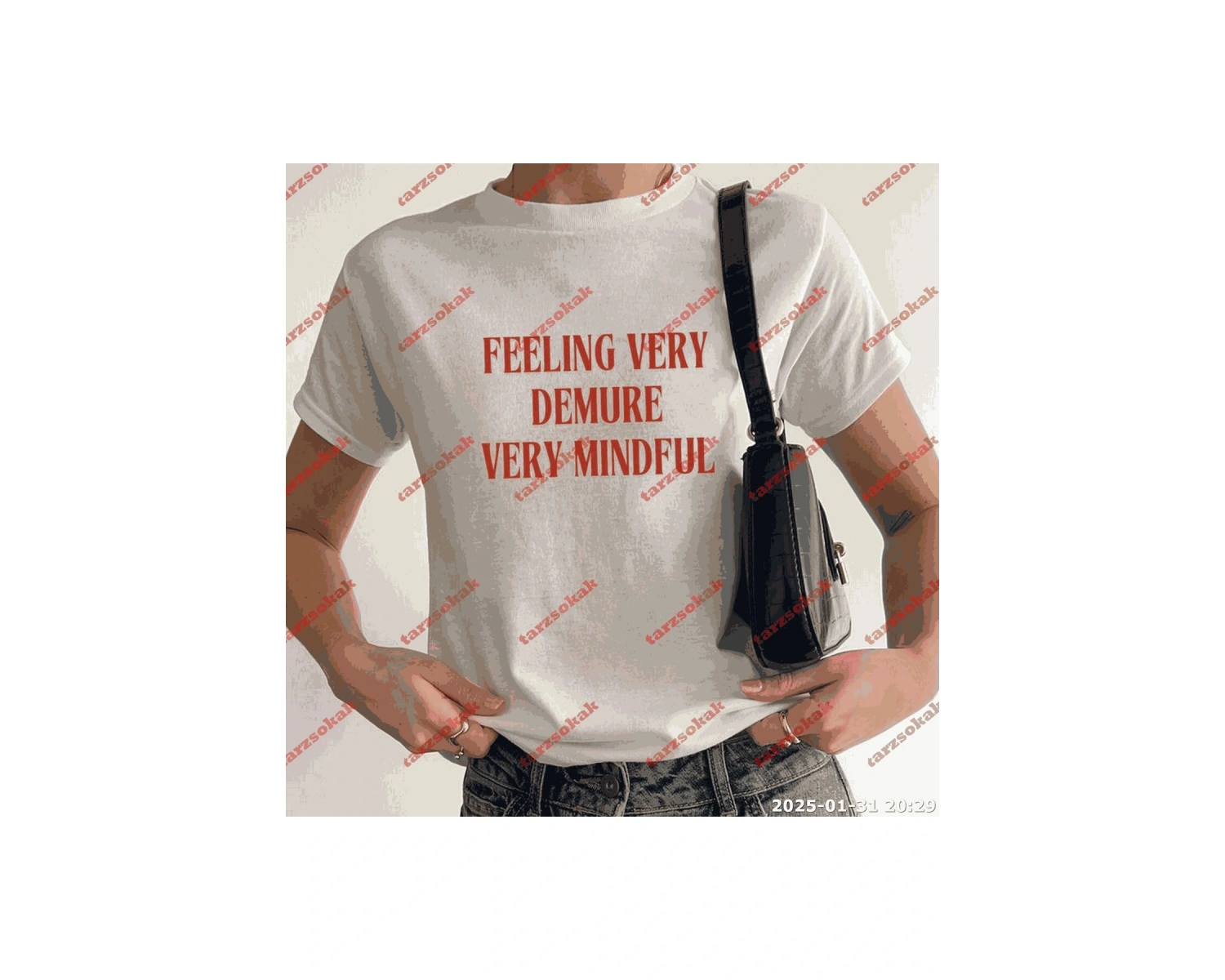 Slogan Unisex Yazılı Oversize Tshirt TWGWBR19