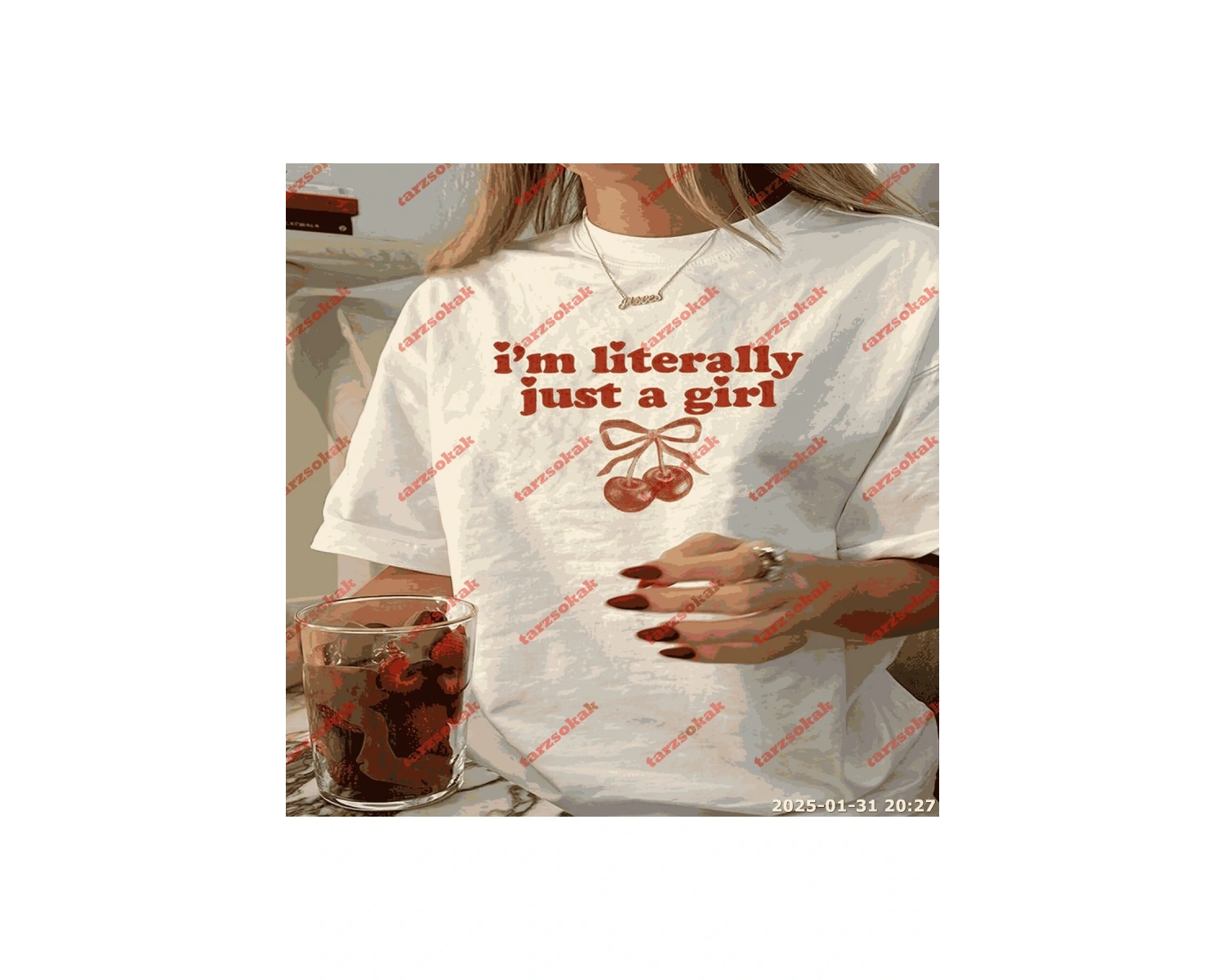 Slogan Unisex Yazılı Oversize Tshirt TWGWBR30