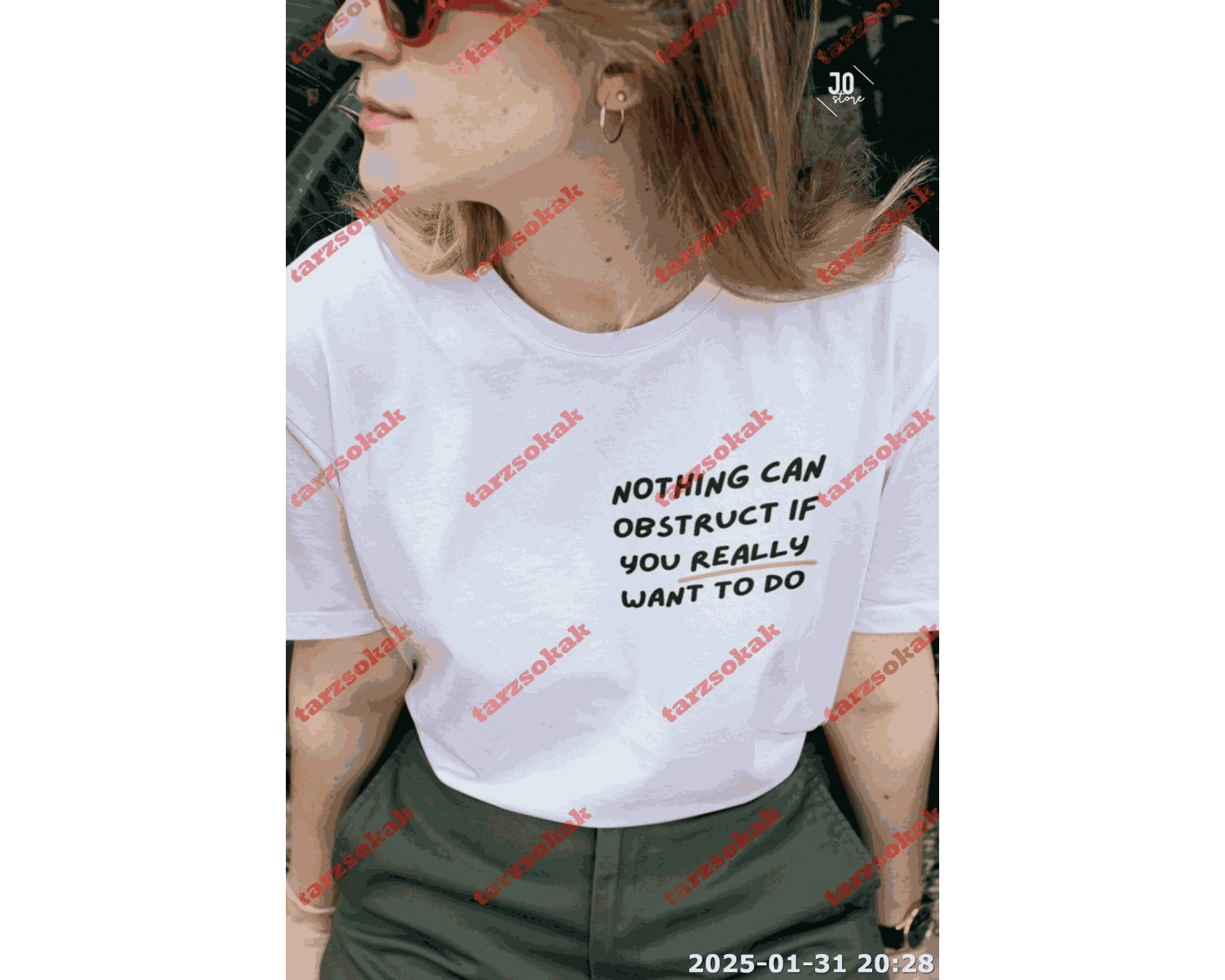 Slogan Unisex Yazılı Oversize Tshirt TWGWBR38