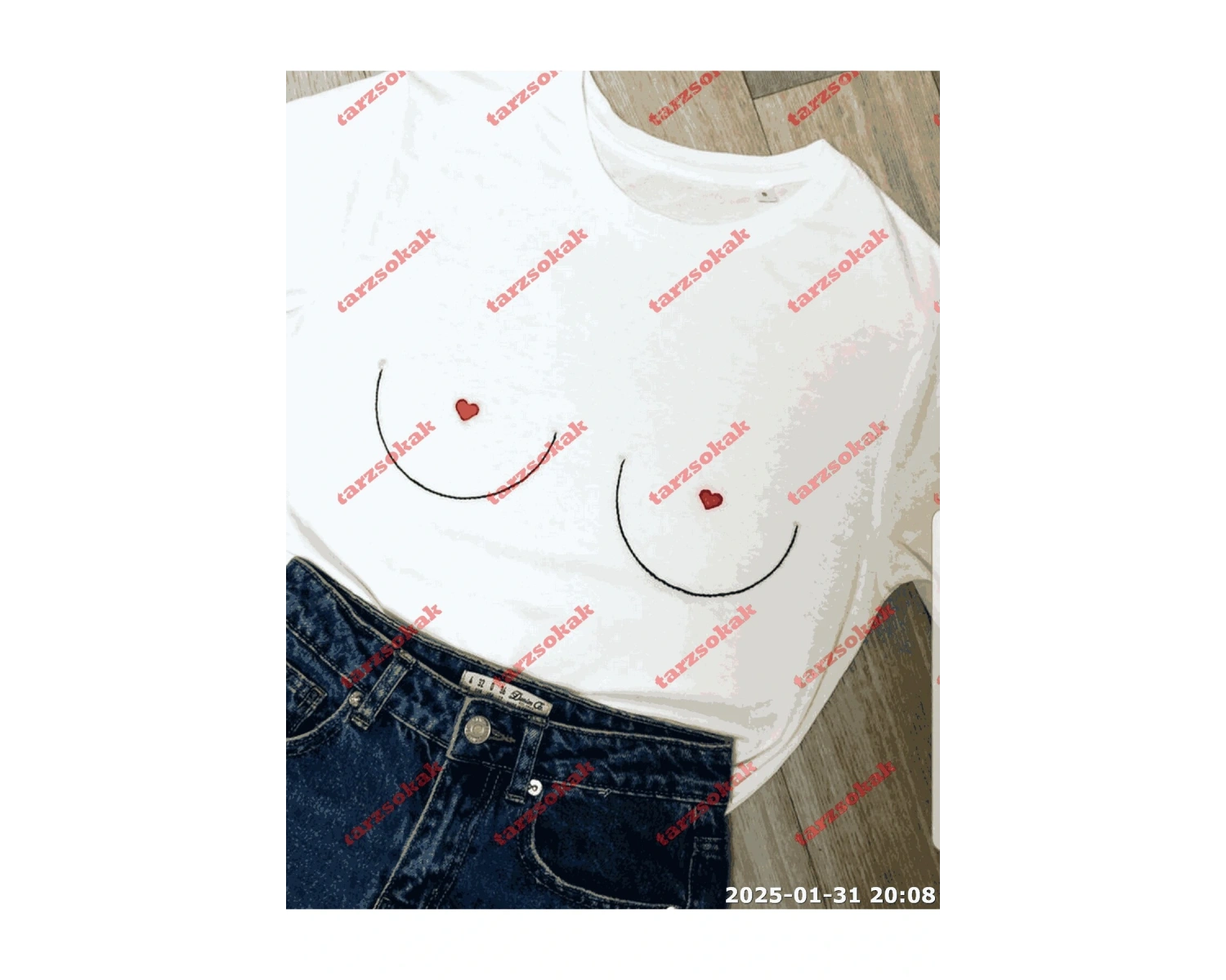 Slogan Unisex Yazılı Oversize Tshirt TWGWBR45