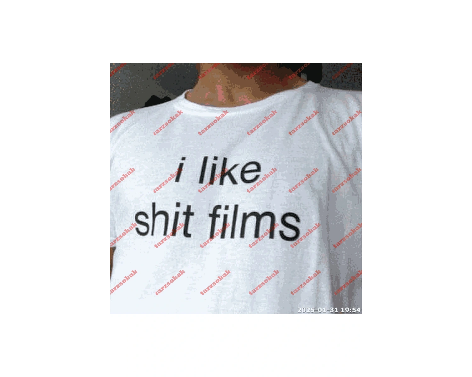 Slogan Unisex Yazılı Oversize Tshirt TWGWBR6