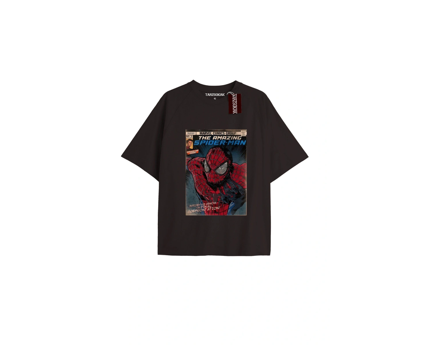 Spider-Man Gazete baskı Model No Way Home Tshirt