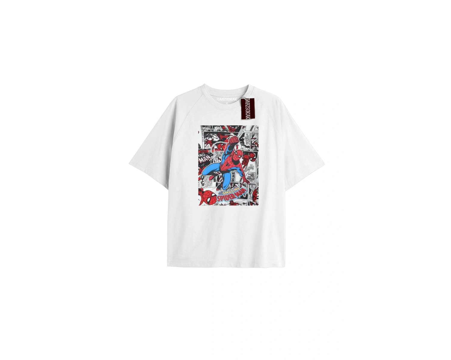 Spider-Man Gazete baskı Model No Way Home Tshirt