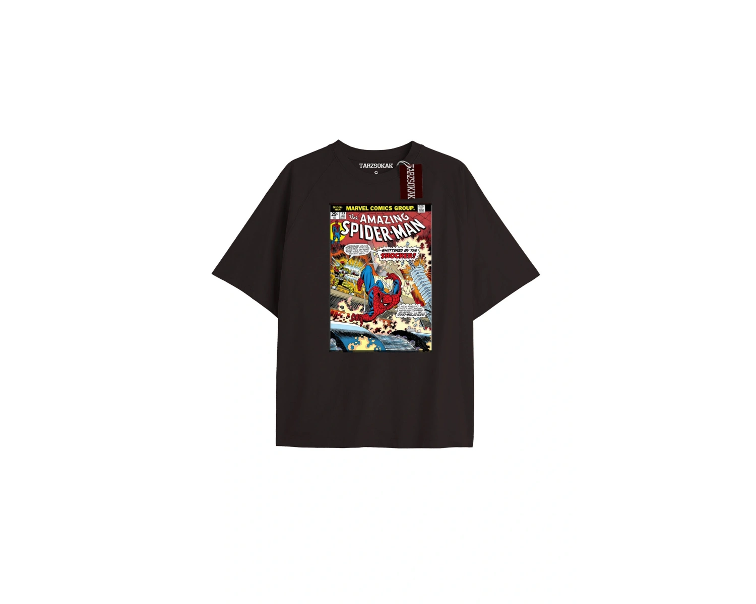 Spider-Man Gazete baskı Model No Way Home Tshirt