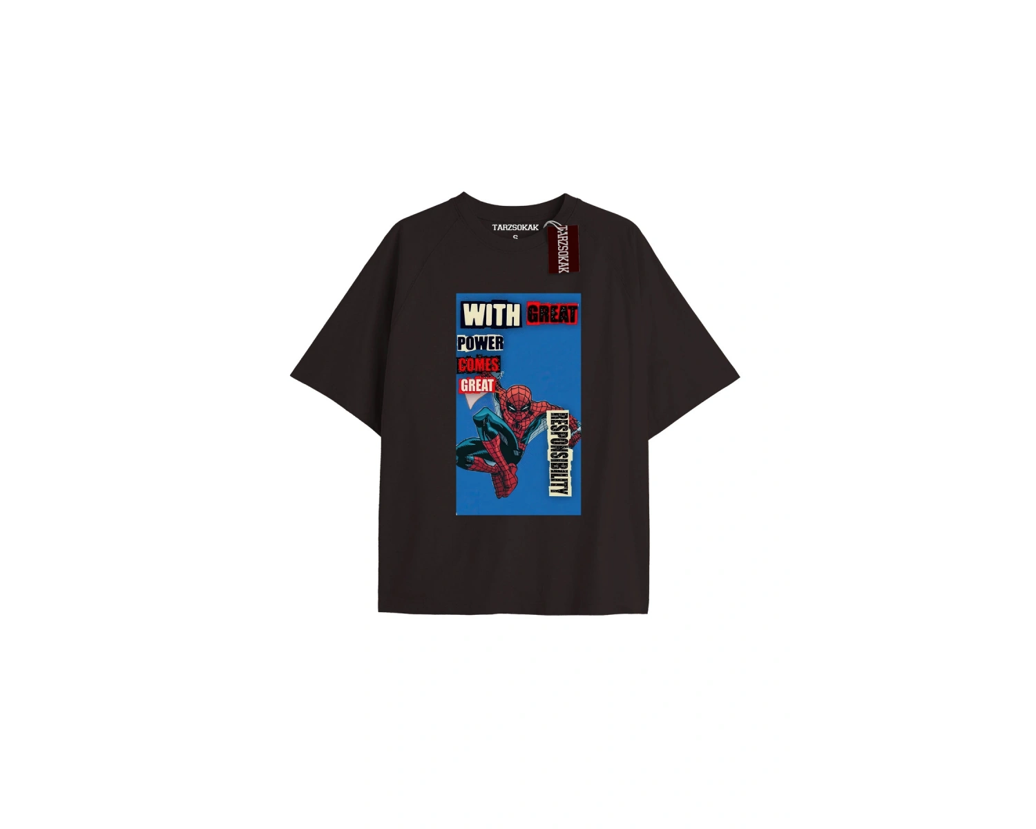 Spider-Man Gazete baskı Model No Way Home Tshirt