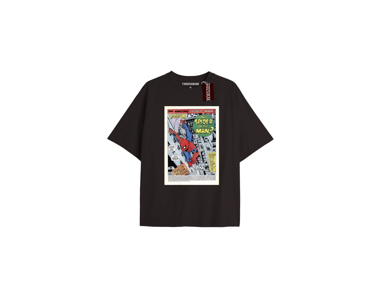 Spider-Man Gazete baskı Model No Way Home Tshirt