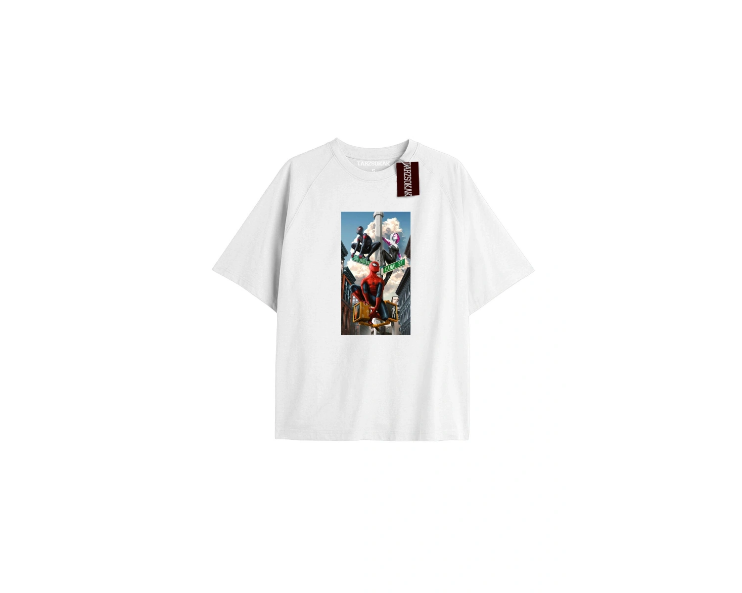 Spider-Man Gazete baskı Model No Way Home Tshirt
