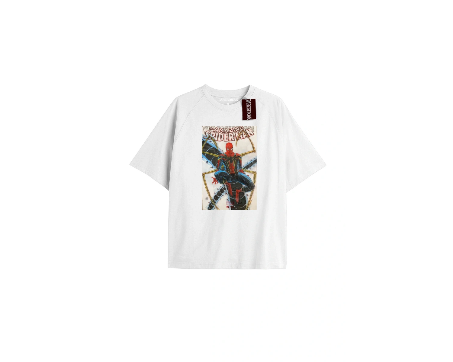 Spider-Man Gazete baskı Model No Way Home Tshirt