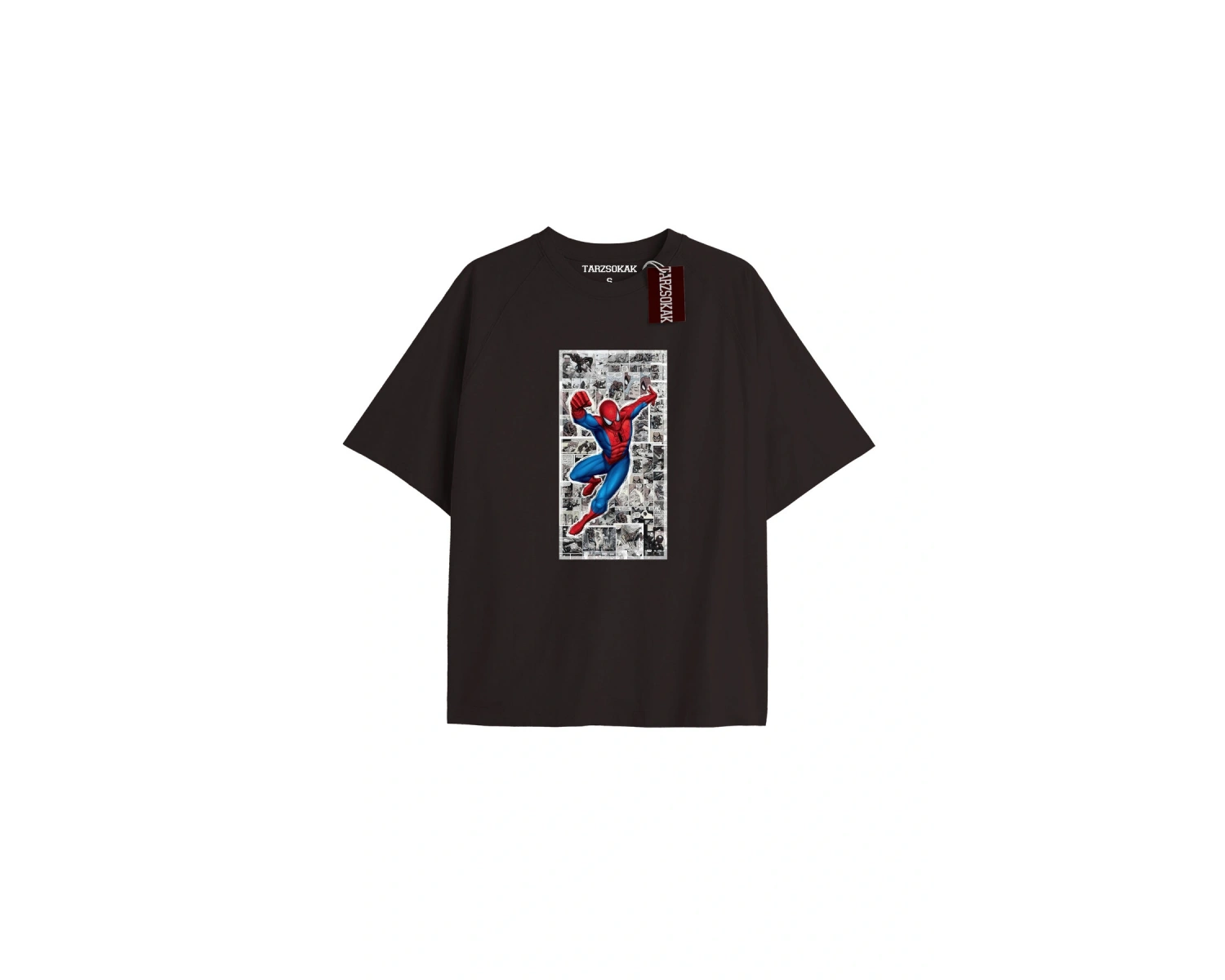 Spider-Man Gazete baskı Model No Way Home Tshirt
