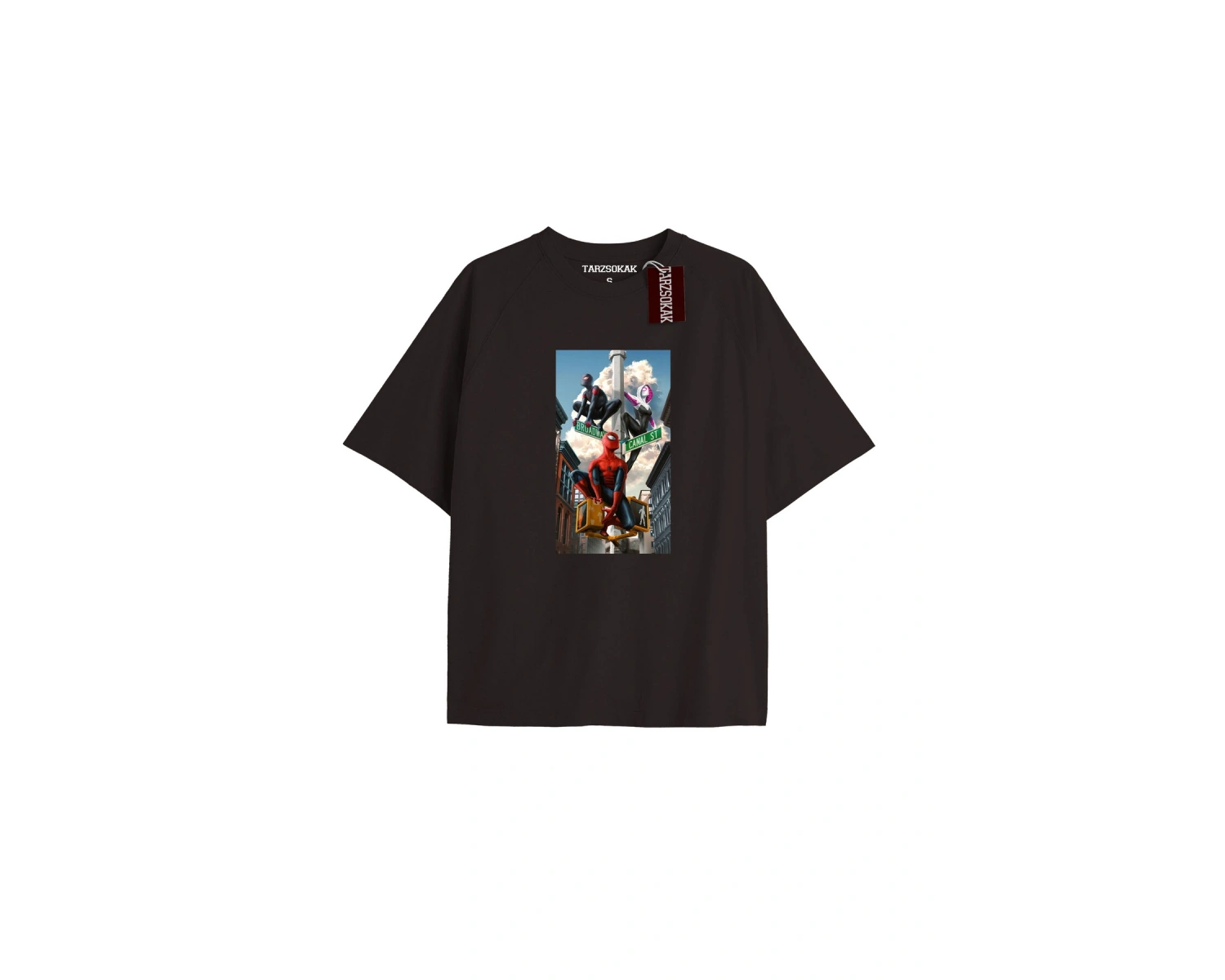 Spider-Man Gazete baskı Model No Way Home Tshirt