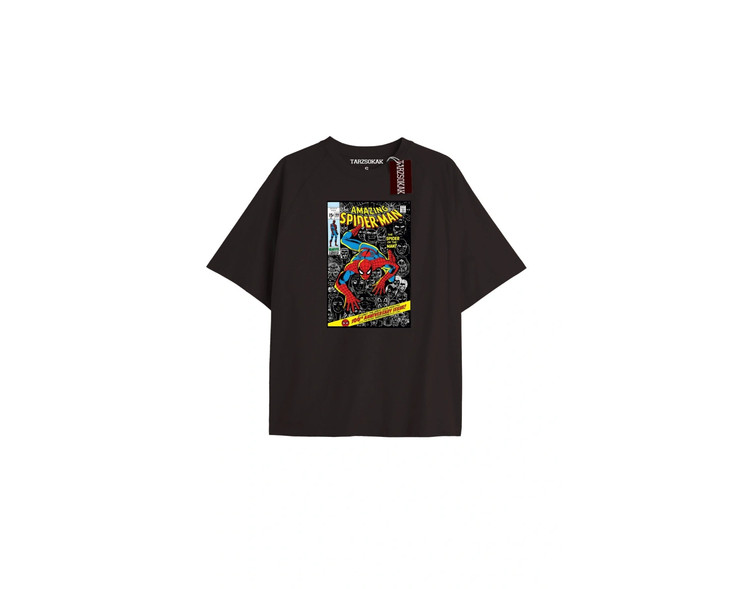 Spider-Man Gazete baskı Model No Way Home Tshirt