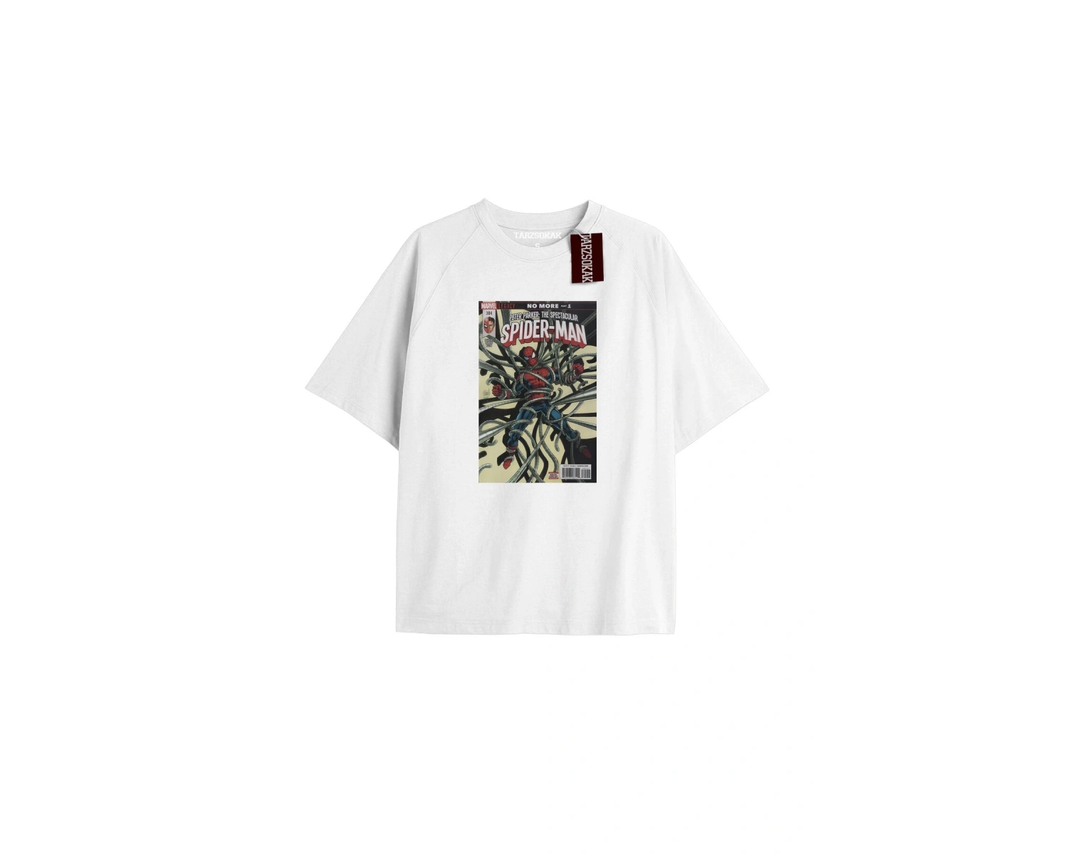 Spider-Man Gazete baskı Model No Way Home Tshirt