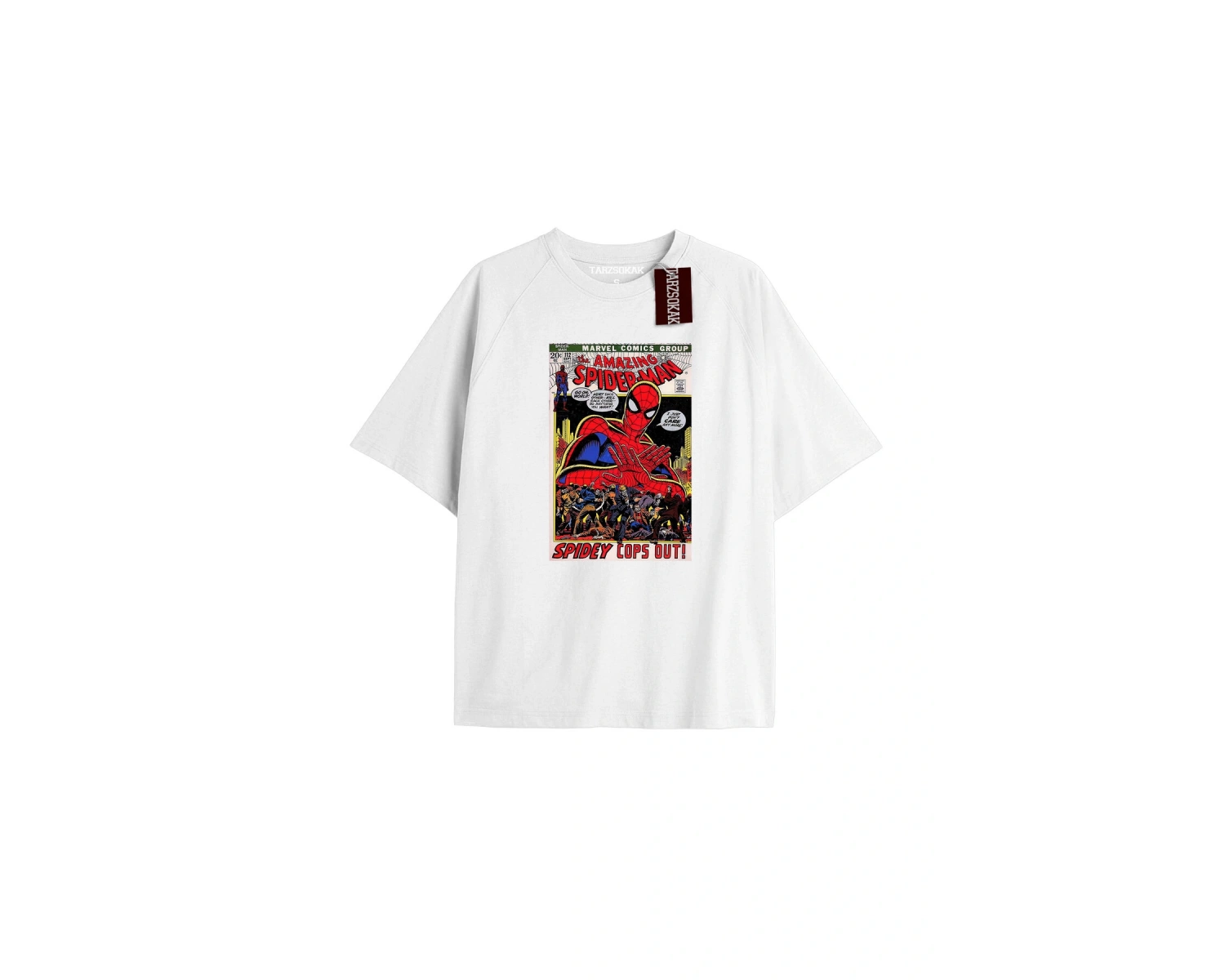 Spider-Man Gazete baskı Model No Way Home Tshirt