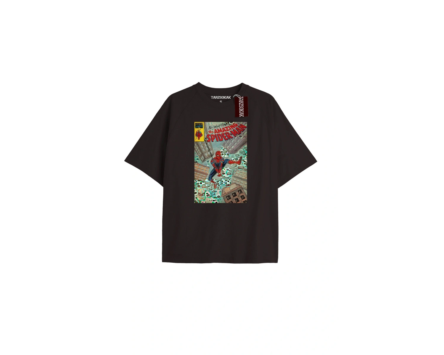 Spider-Man Gazete baskı Model No Way Home Tshirt