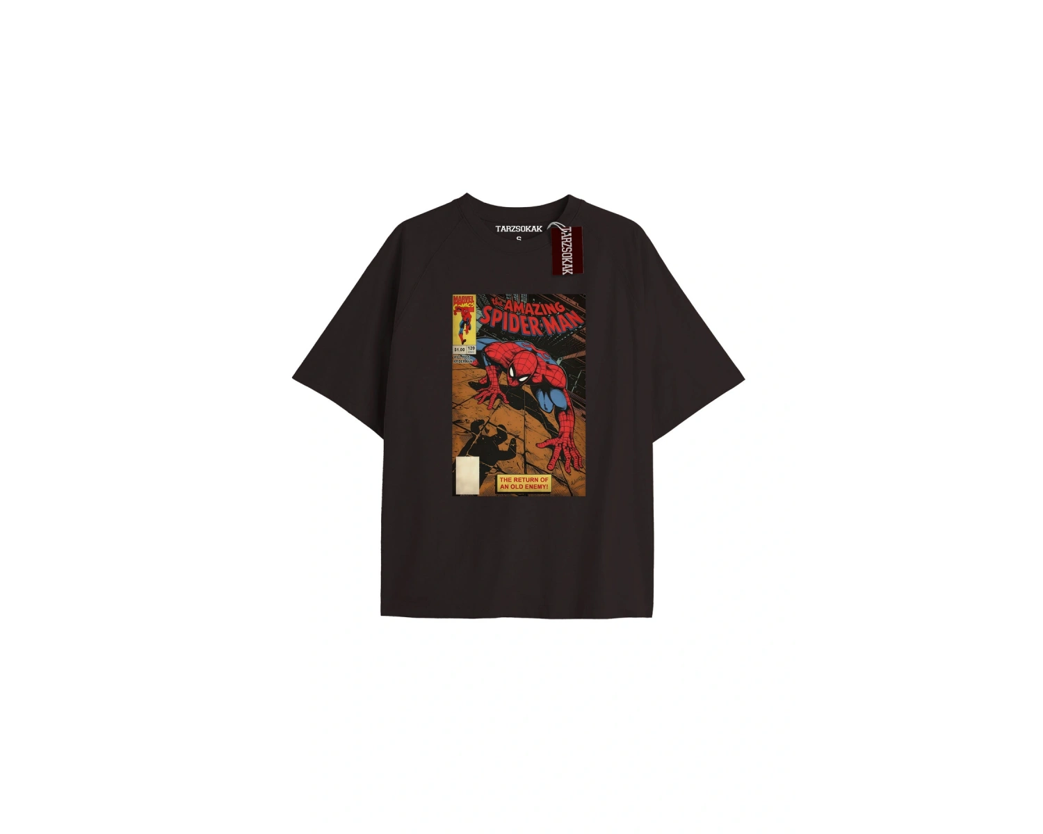 Spider-Man Gazete baskı Model No Way Home Tshirt
