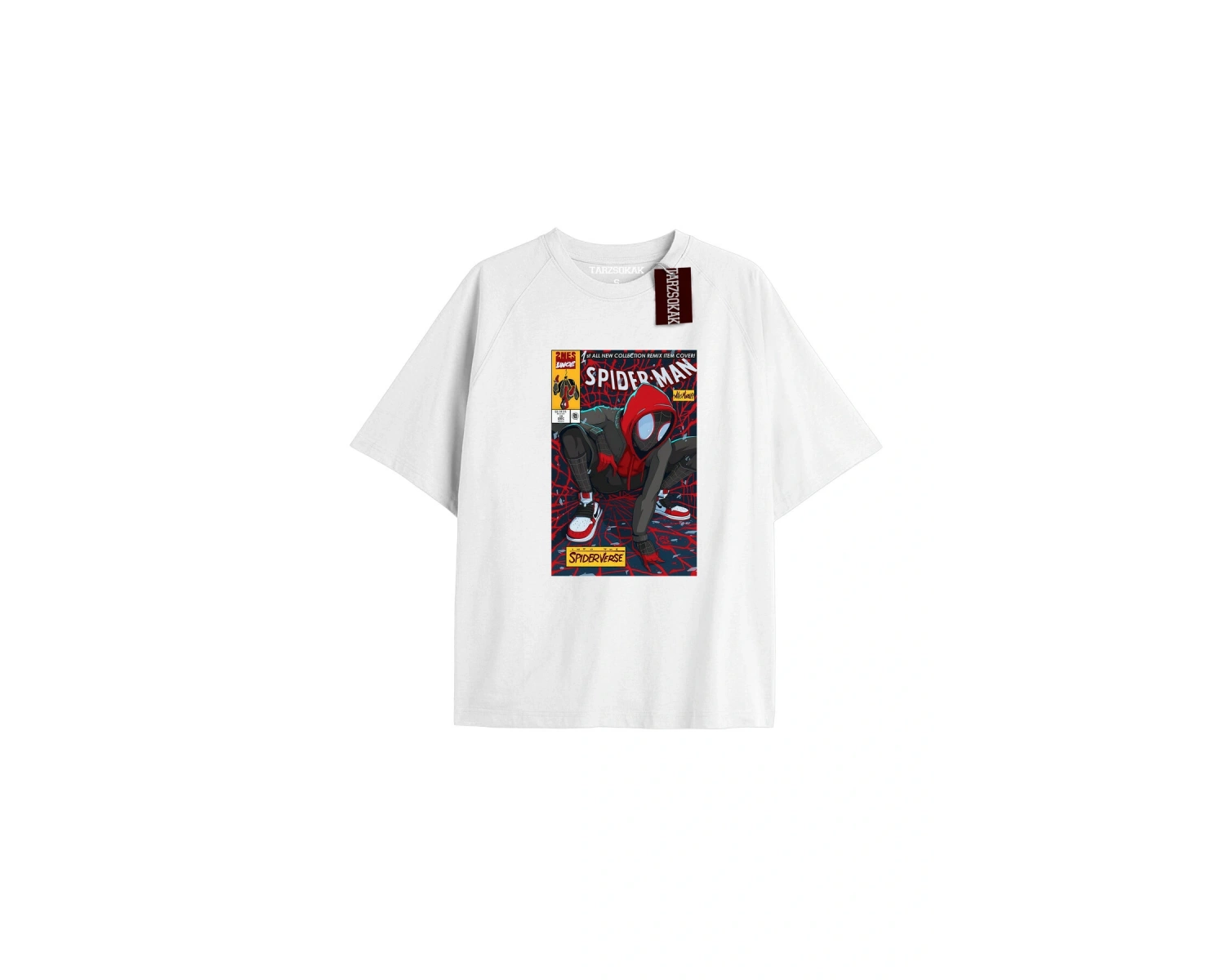 Spider-Man Gazete baskı Model No Way Home Tshirt