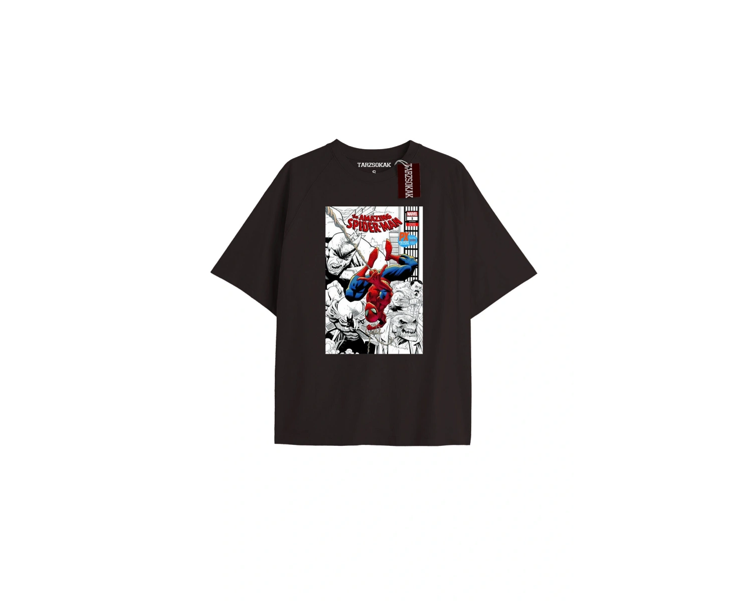 Spider-Man Gazete baskı Model No Way Home Tshirt