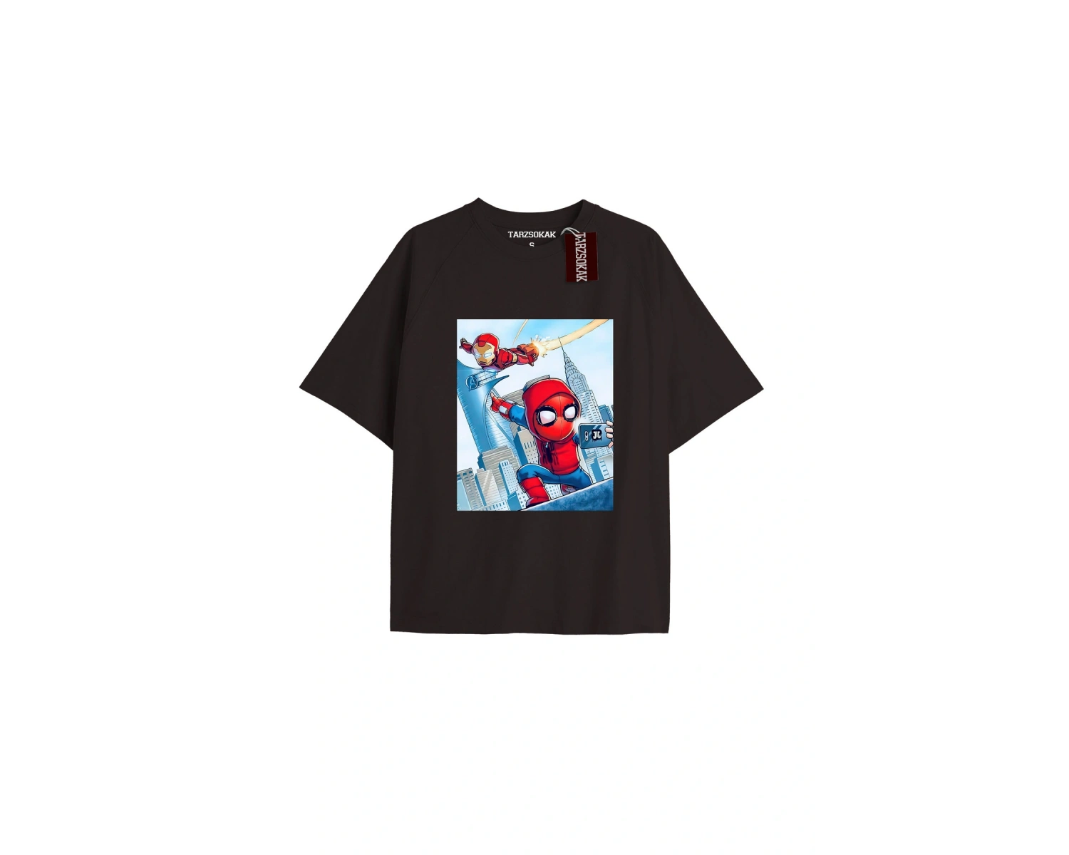 Spider-Man Gazete baskı Model No Way Home Tshirt