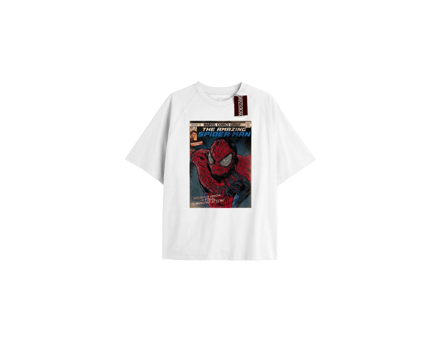 Spider-Man Gazete baskı Model No Way Home Tshirt