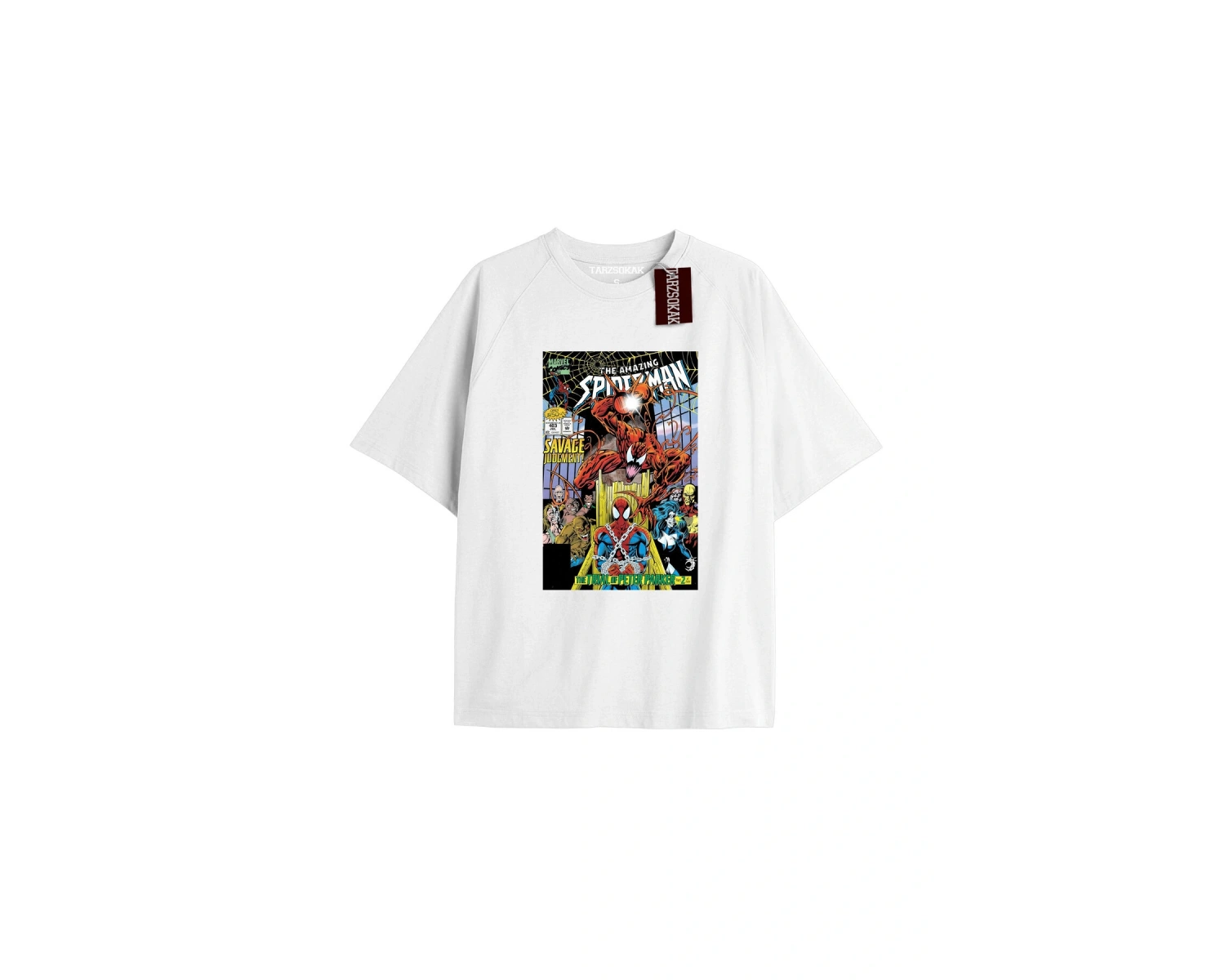 Spider-Man Gazete baskı Model No Way Home Tshirt