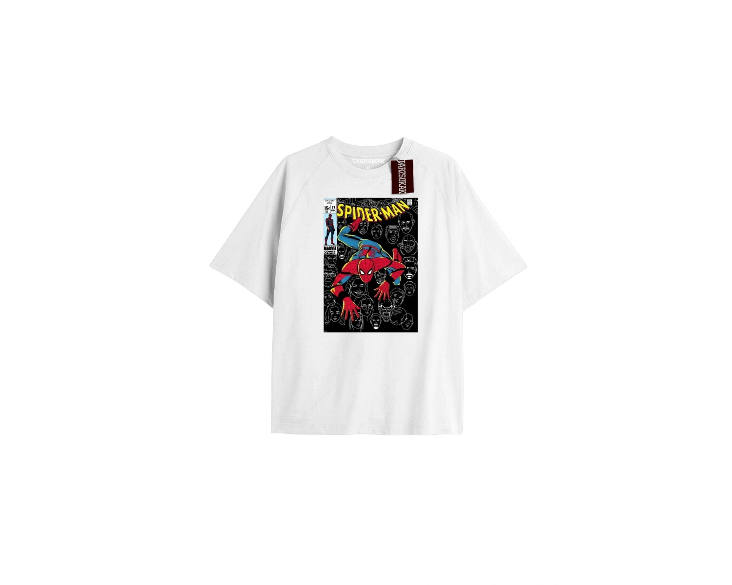 Spider-Man Gazete baskı Model No Way Home Tshirt