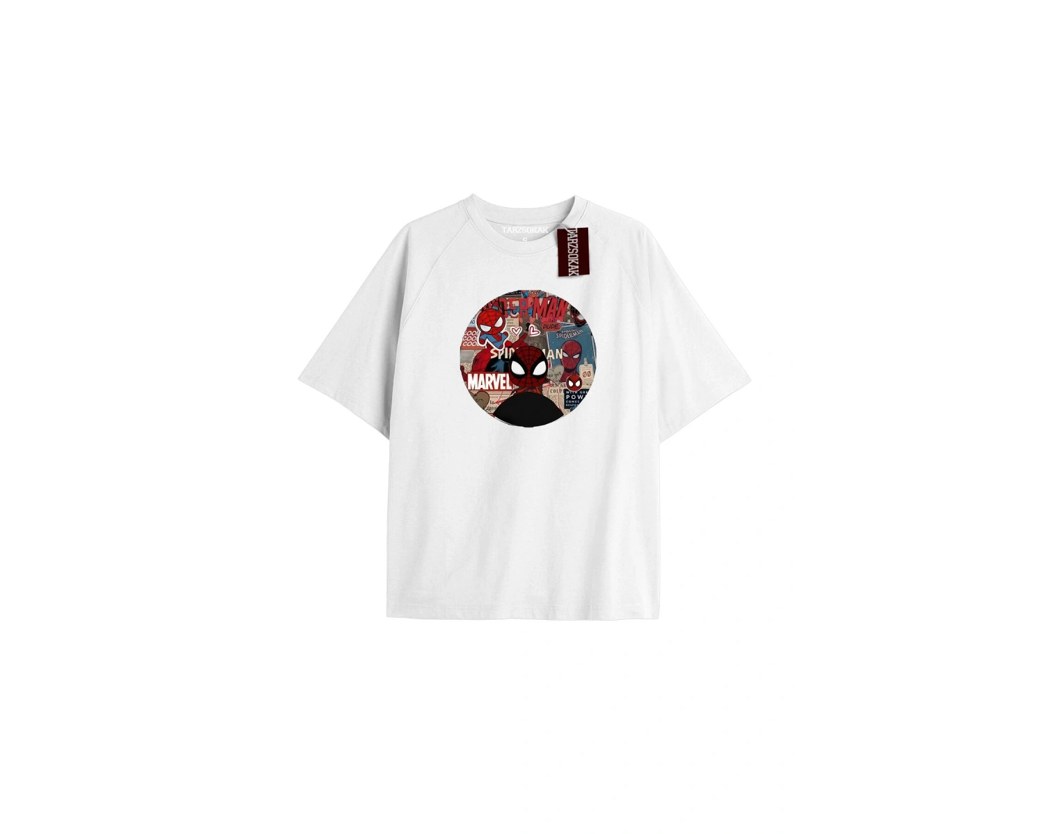 Spider-Man Gazete baskı Model No Way Home Tshirt