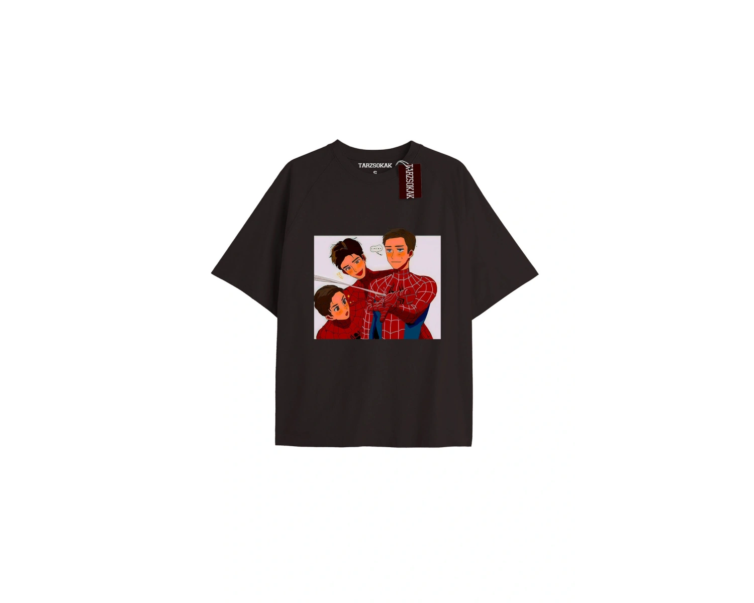 Spider-Man Gazete baskı Model No Way Home Tshirt