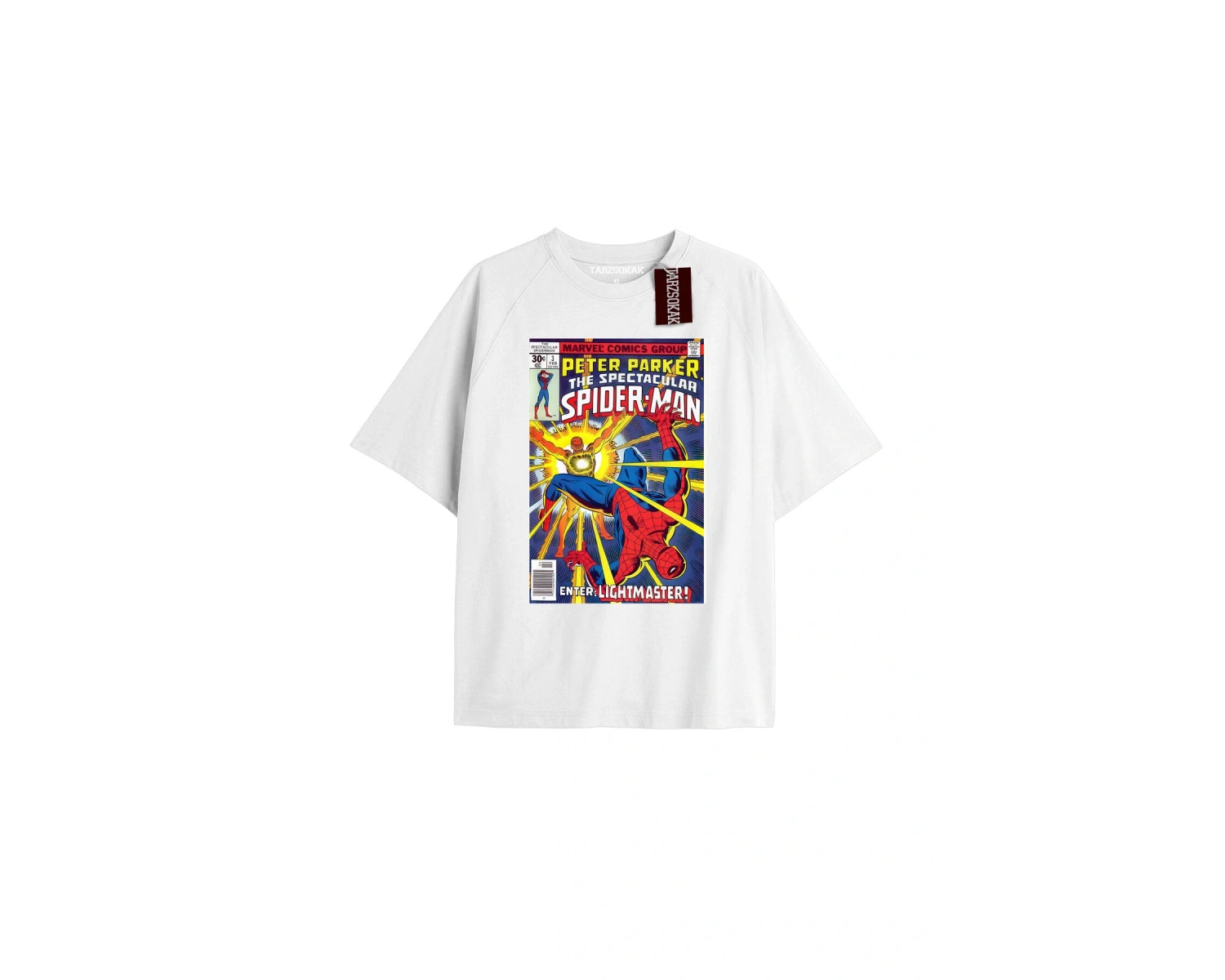 Spider-Man Gazete baskı Model No Way Home Tshirt