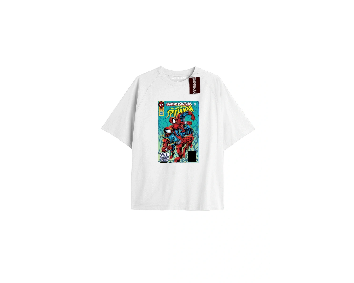 Spider-Man Gazete baskı Model No Way Home Tshirt